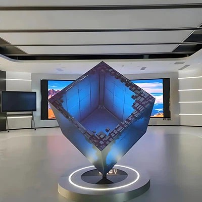 Who should I find for the splicing of large LED screens?