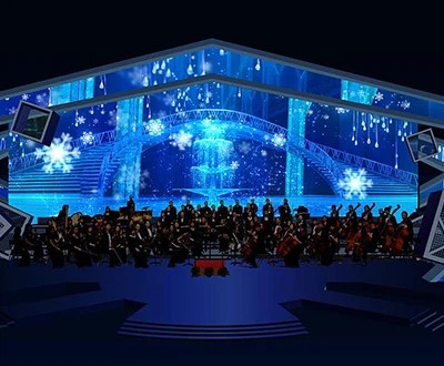 How to choose the installation location of LED station display screen?